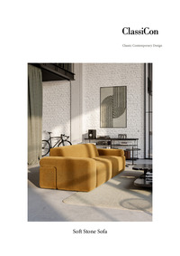 Brochure Soft Stone Sofa